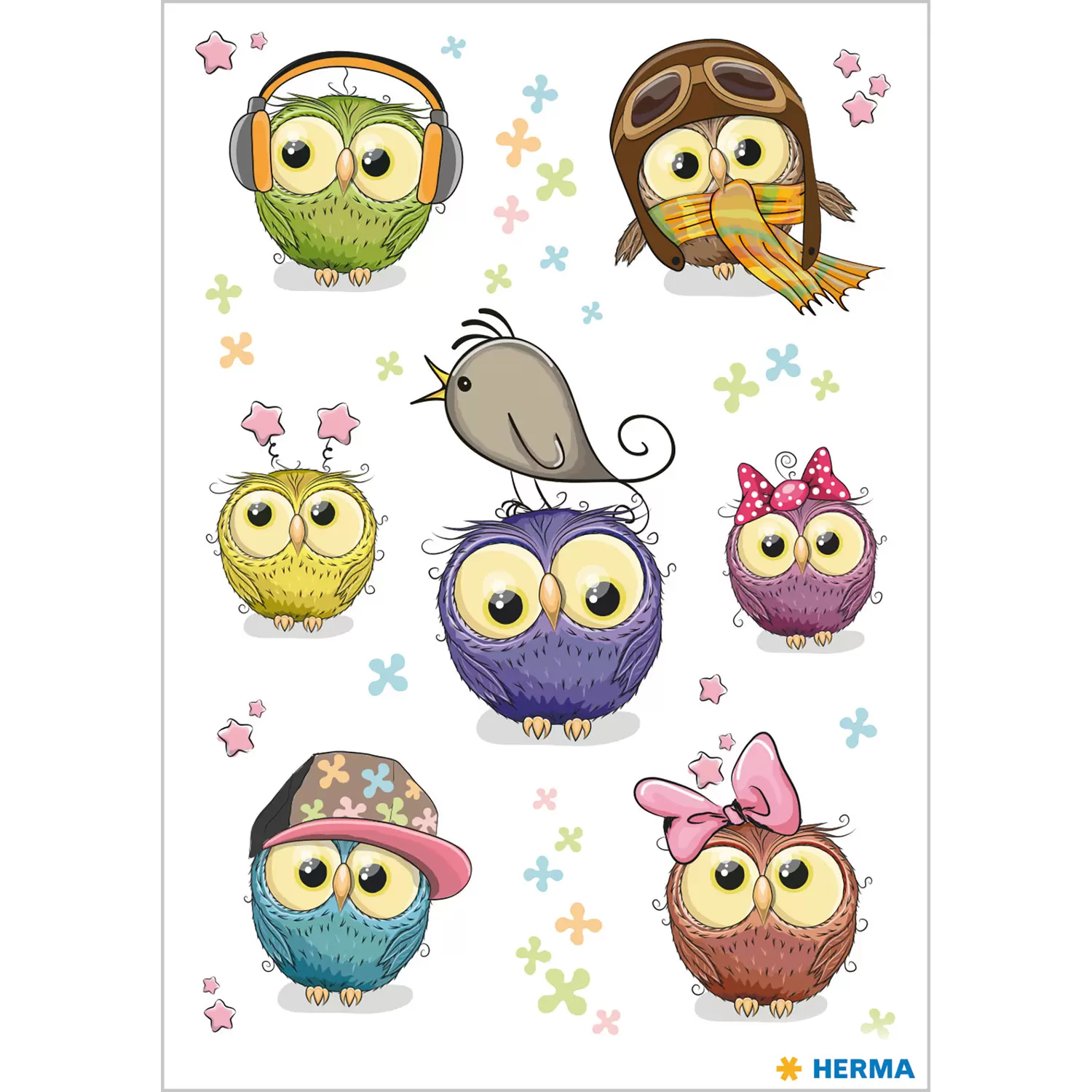 HERMA 15399 - Mehrfarbig - Bird pattern - 1 Blätter, Ansicht 2