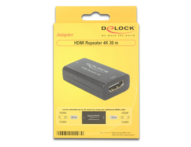 Delock HDMI Repeater - Erweiterung für Video/Audio, Ansicht 2