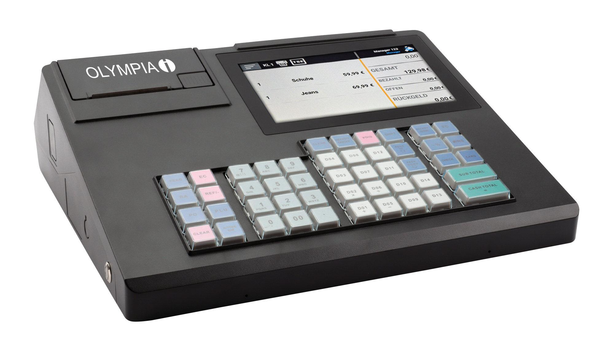 Olympia Kasse K200 inkl.Drucker HINWEIS BEACHTEN, Ansicht 4