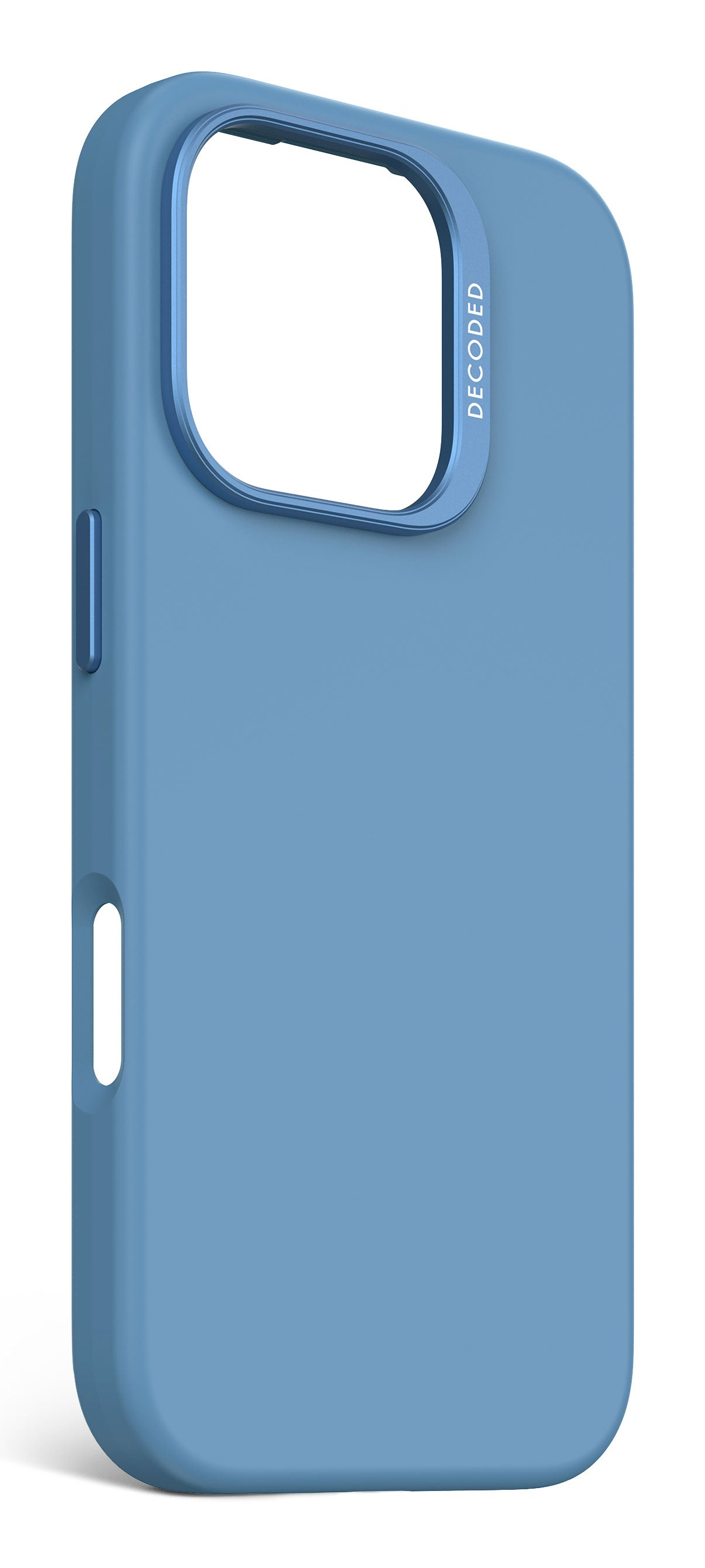 Decoded AntiMicrobial Silicone Backc. iPhone 16 Pro Light Blue, Ansicht 3