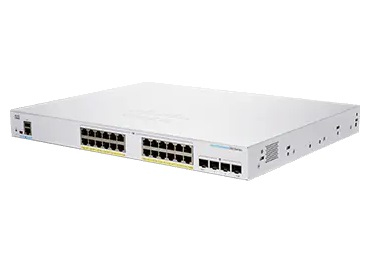 Cisco CBS250-24FP-4G-EU, Managed, L2/L3, Gigabit Ethernet (10/100/1000), Rack-Einbau