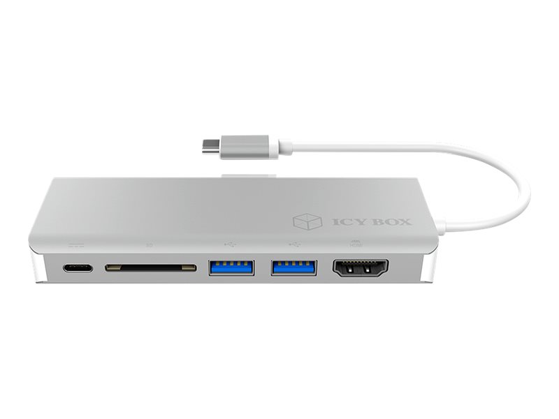 RaidSonic ICY-Box Dockingstation IcyBox USB-C   -> USB3.0/HDMI/SD/LAN retail