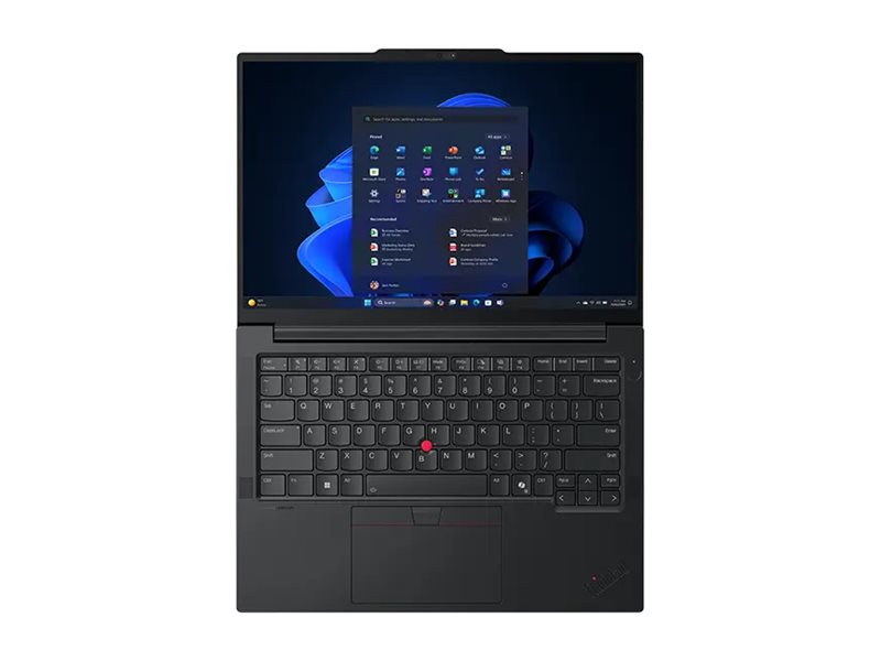 Lenovo ThinkPad E14 Gen 7 21T0 - 180°-Scharnierdesign - AMD Ryzen 5 220 / 3.2 GHz - Win 11 Pro - Radeon 740M - 32 GB RAM - 512 GB SSD TCG Opal Encryption 2, NVMe - 35.6 cm (14")