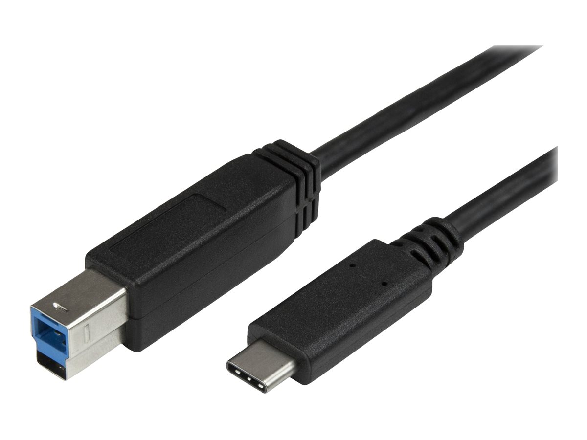 StarTech.com USB-C auf USB-B Kabel - St/St - 2m - USB 3.0 - USB B Kabel - USB C zu USB B Kabel - USB Typ C zu Typ B Kabel - USB-Kabel - USB-C (M)