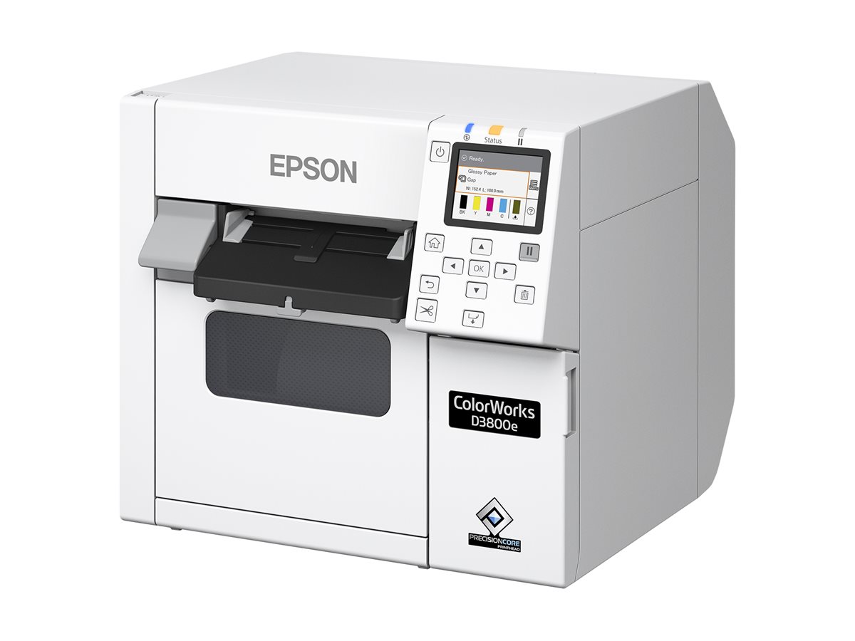 Epson ColorWorks D3800e - Etikettendrucker - Farbe - Tintenstrahl - Rolle (10,8 cm)