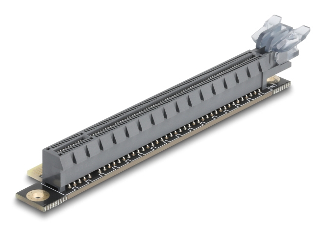 Delock Riser Karte PCI Express 3.0 x16 Stecker zu Slot 90° rechts gewinkelt - Höhe 19 mm, Ansicht 2