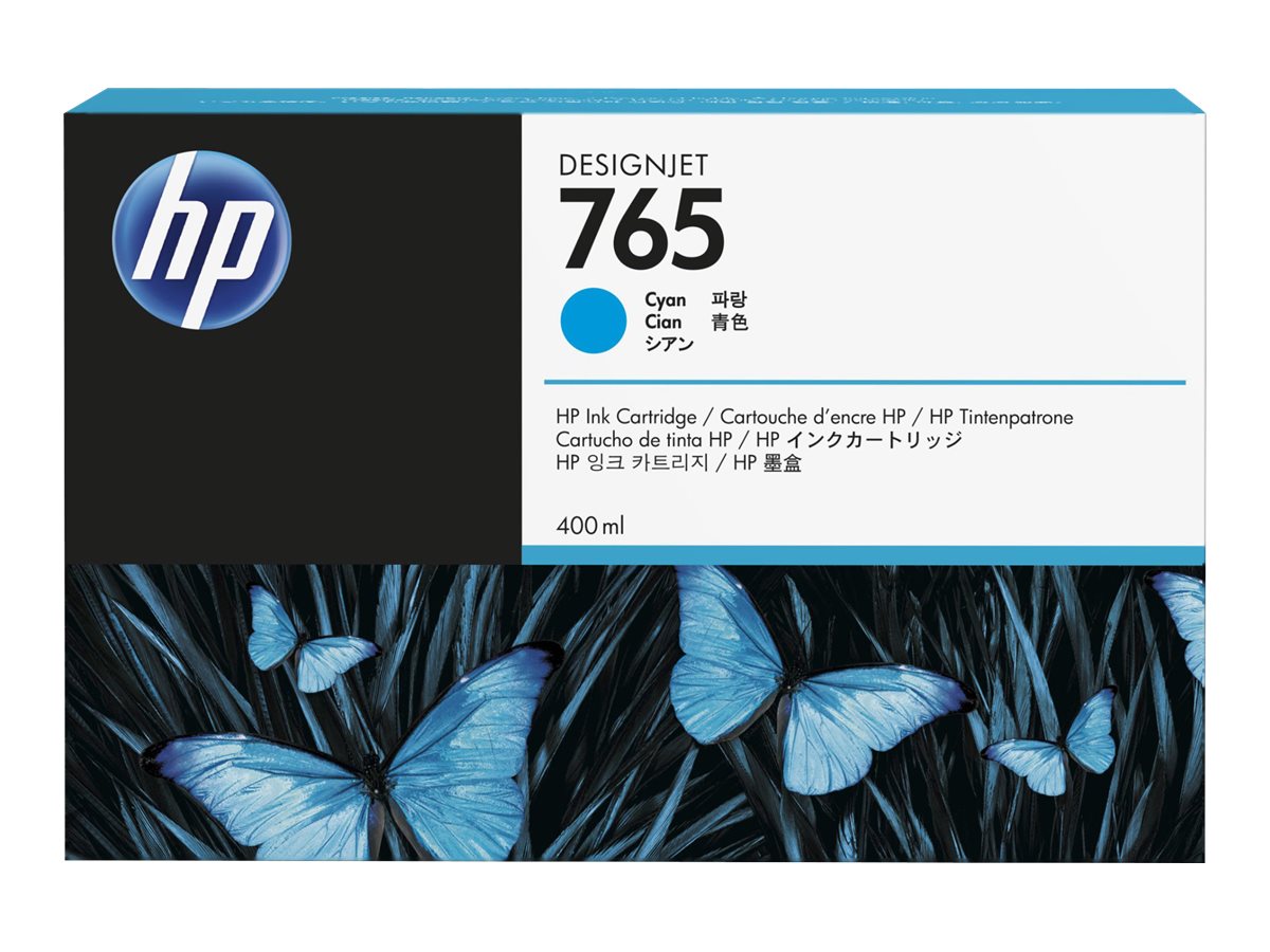 HP 765 - 400 ml - Cyan - original - Tintenpatrone