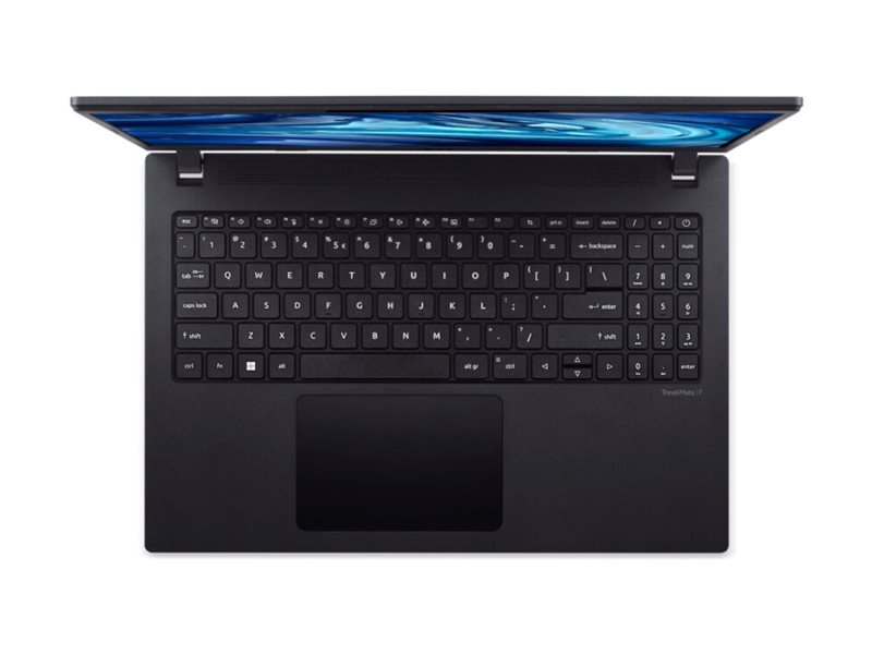 Acer TravelMate P2 TMP215-54 - 180°-Scharnierdesign - Intel Core i7 1255U  1.7 GHz - Win 11 Pro - Intel Iris Xe Grafikkarte - 16 GB RAM - 512 GB SSD - 39.6 cm (15.6)