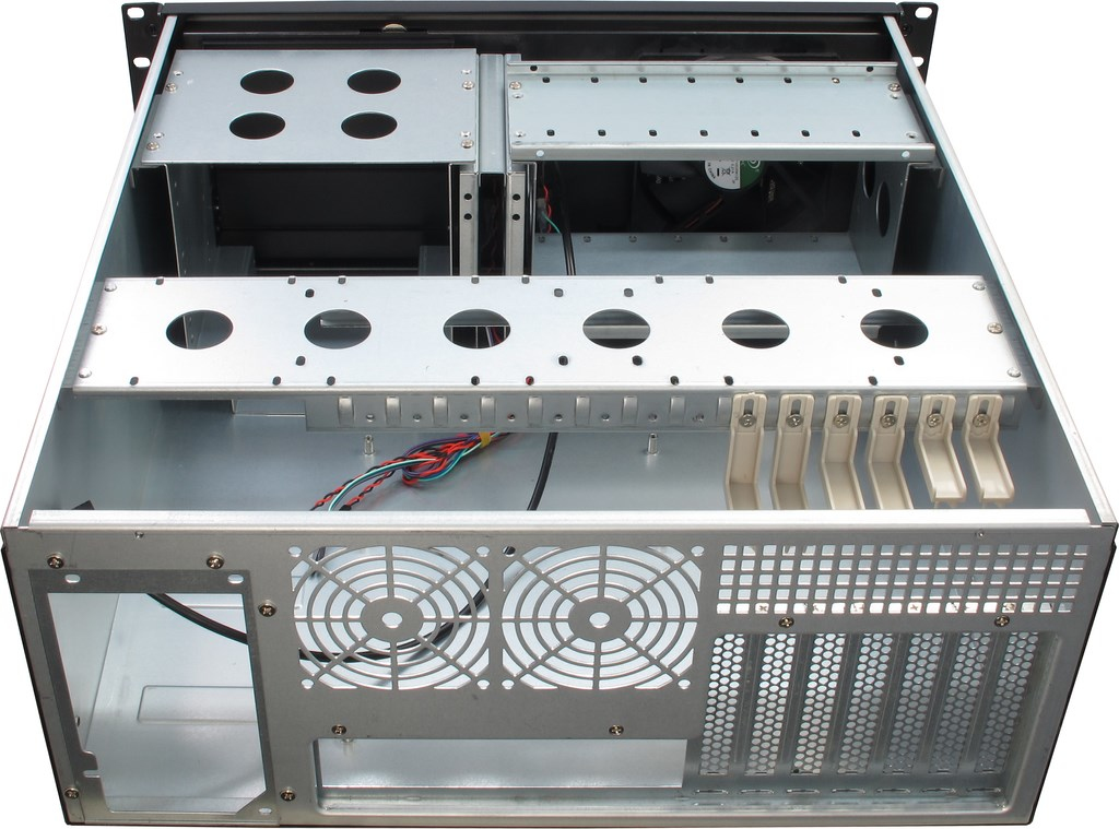 Inter-Tech IPC 4U-4088-S - Rack-Montage - 4U - ATX - ohne Netzteil (ATX), Ansicht 2