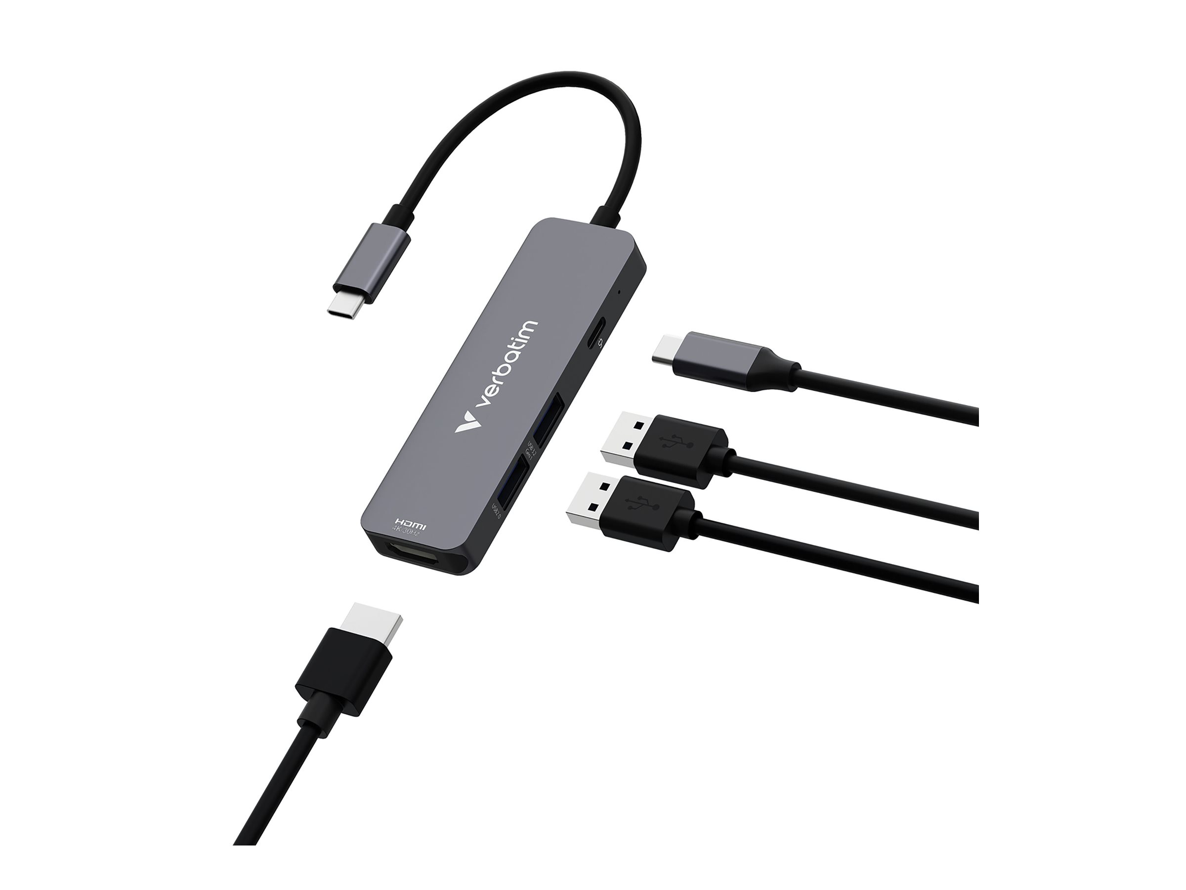 Verbatim USB-C Essentials Multi- Port Hub 32155, Ansicht 3