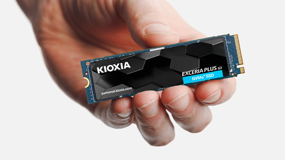 Kioxia EXCERIA Plus G3 NVMe  2TB M.2 2280 PCIe 4.0, Ansicht 4