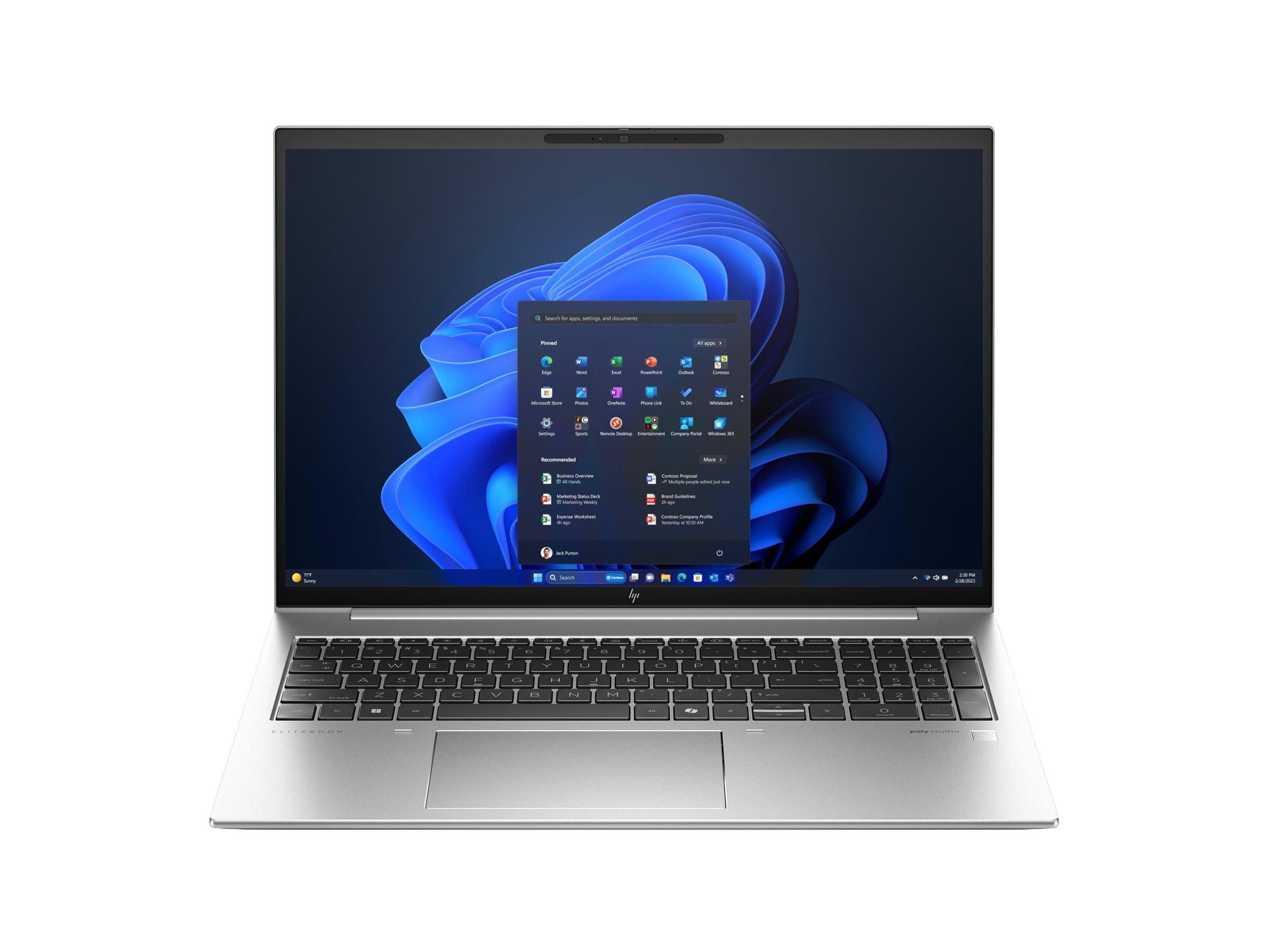 HP EliteBook 865 G11 AMD Ryzen 7 8840HS - Notebook - 3,3 GHz