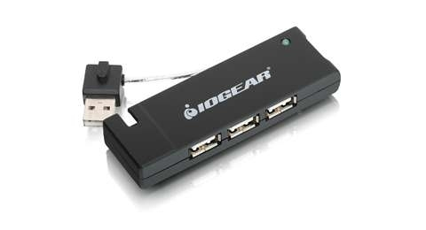 IOGEAR GUH285W6 - Hub - 4 x USB 2.0 - Desktop, Ansicht 2