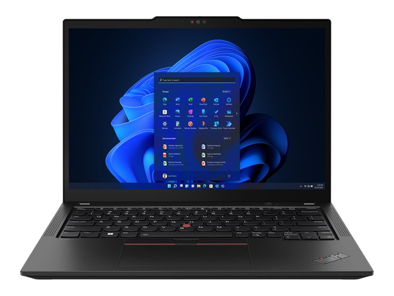 Lenovo ThinkPad X13 Gen 4 21EY - 180°-Scharnierdesign - Intel Core i5 1335U  1.3 GHz - Win 11 Pro - Intel Iris Xe Grafikkarte - 16 GB RAM - 256 GB SSD TCG Opal Encryption - 33.8 cm (13.3)