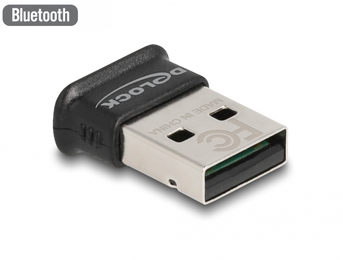 Delock 61024 - Kabellos - USB - Bluetooth - 3 Mbit/s - Schwarz, Ansicht 3