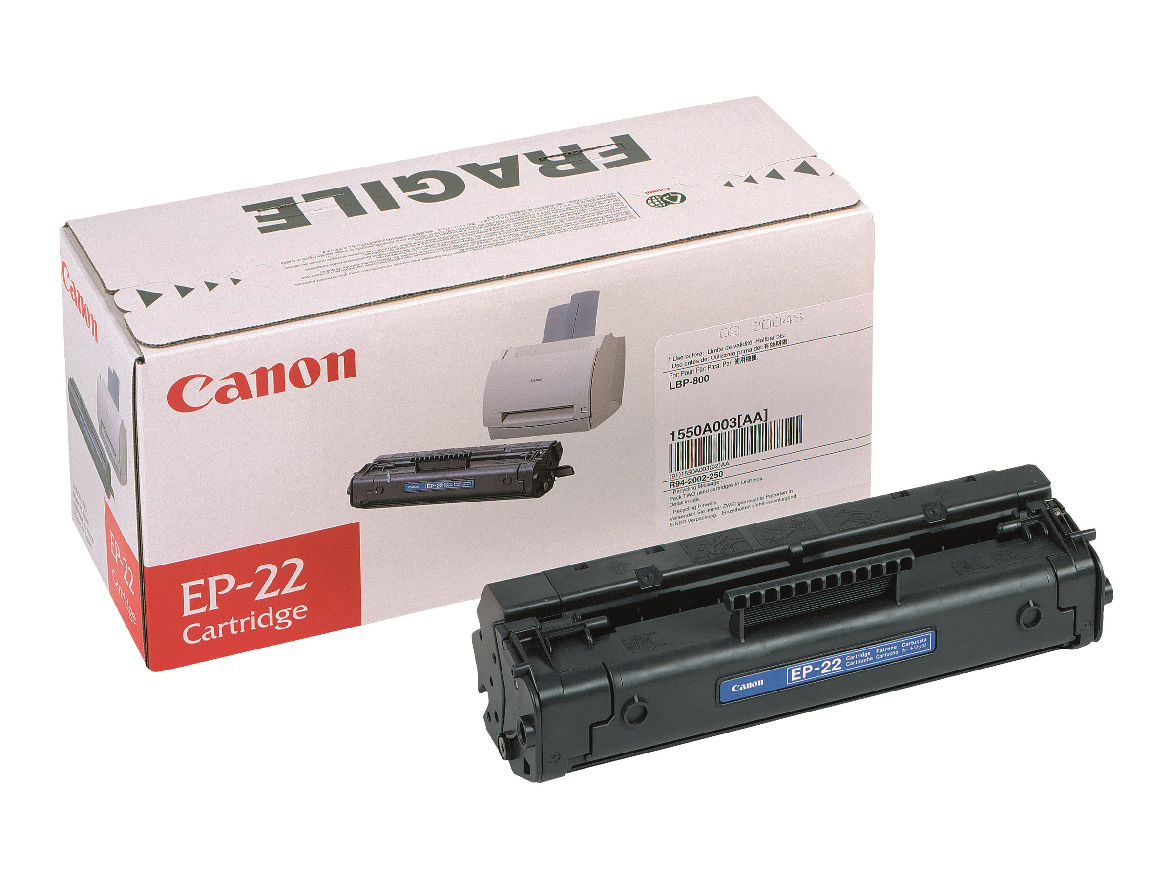 Canon EP-22 - Schwarz - Original (1550A003)
