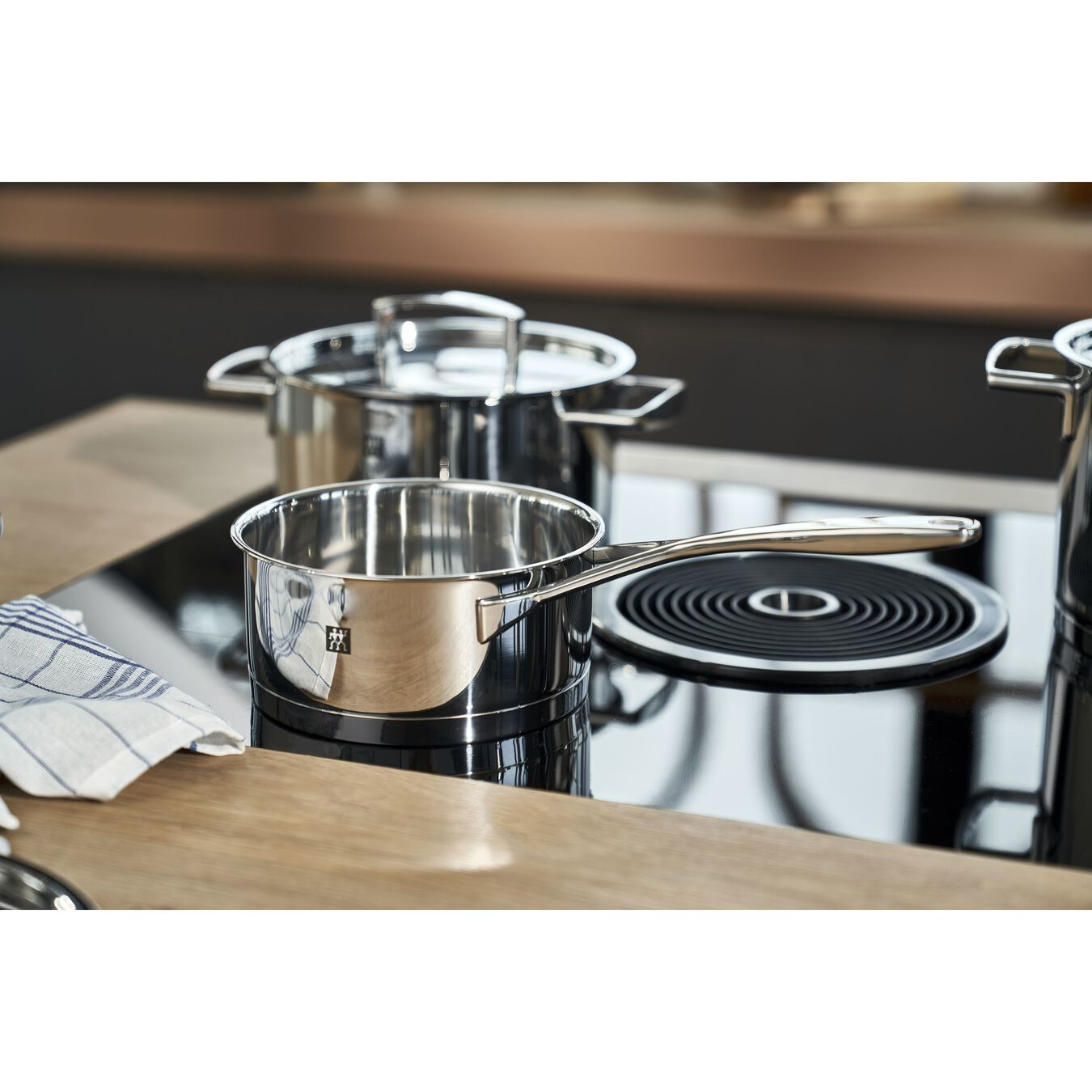 Zwilling Passion - Kochset - Silber - Aluminium - Edelstahl - Silber - Edelstahl - Edelstahl, Ansicht 3
