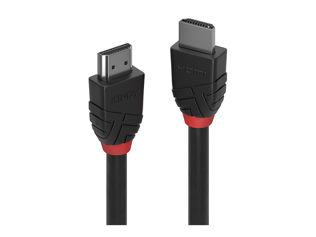 Lindy Black Line - HDMI-Kabel mit Ethernet - HDMI männlich zu HDMI männlich