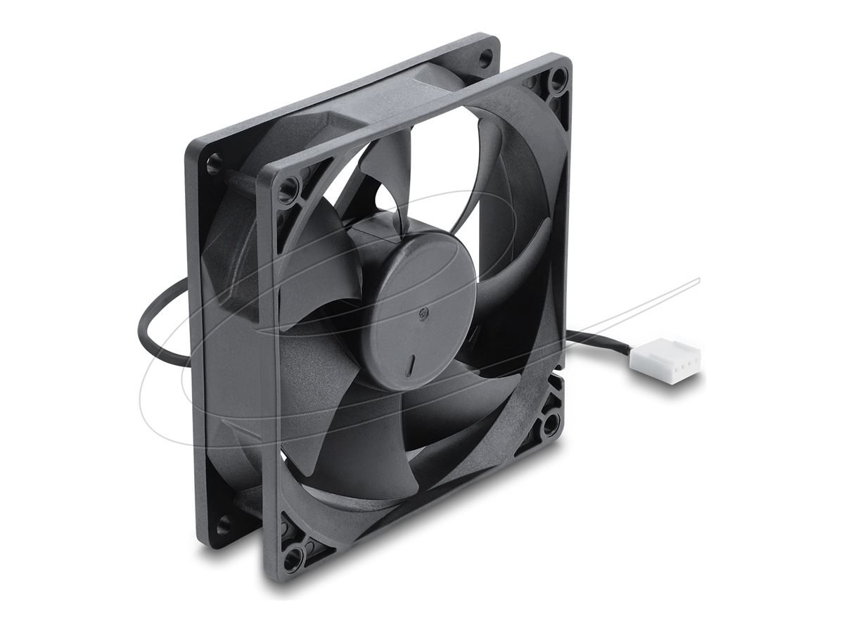 Delock Axiallüfter DC 92 x 92 25 mm mit PWM Lüfteranschluss