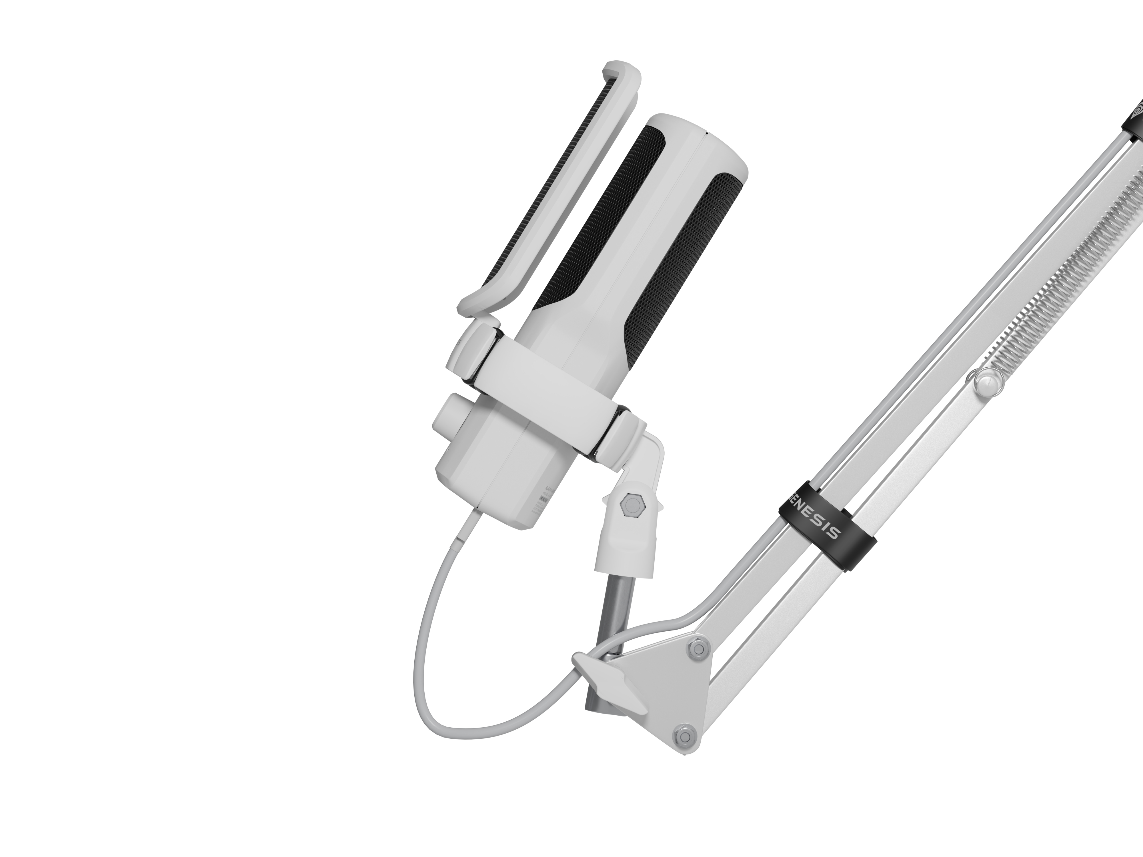 natec Gaming Mikrofon RADIUM 251 USB weiß, Ansicht 4