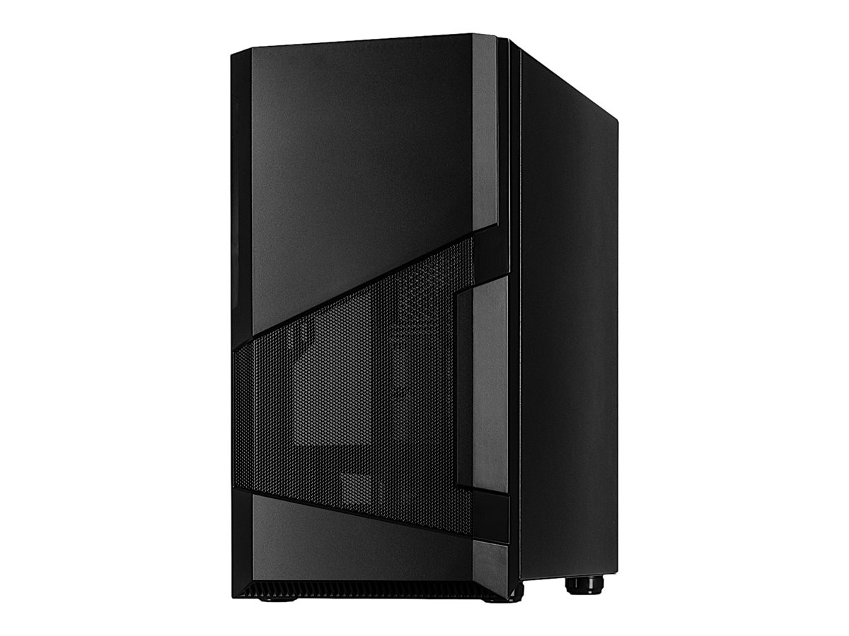 Inter-Tech SM-007 Enforcer - Gaming-Tower - micro ATX - Seitenteil mit Fenster (gehärtetes Glas)