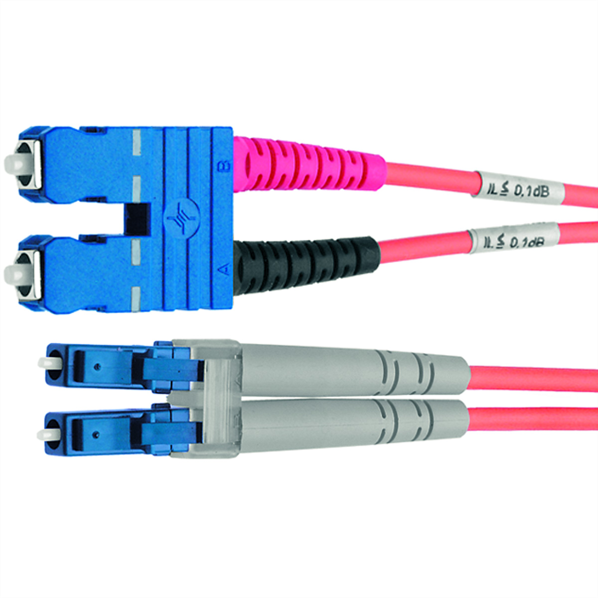 Telegärtner Karl Gärtner - Patch-Kabel - LC Single-Modus (M) zu SC Single-Modus (M) - 2 m - 9/125 Mikrom., Ansicht 2