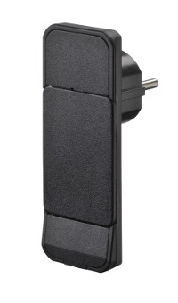 Bachmann Smart Plug - Netzanschluss - Schwarz, Ansicht 2