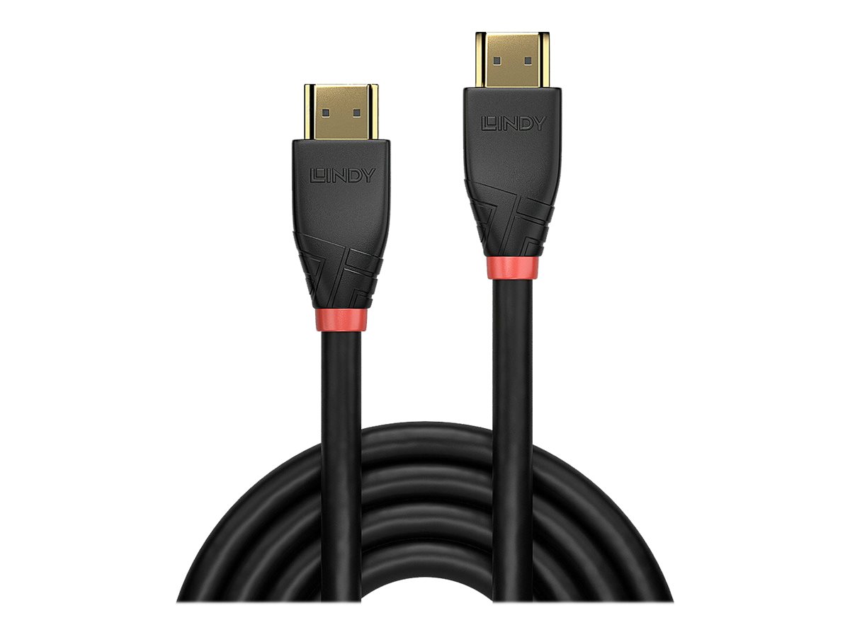 Lindy - HDMI-Kabel - HDMI männlich zu HDMI männlich - 10 m - abgeschirmt - Schwarz