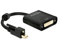 Delock Videoadapter - Mini DisplayPort männlich zu DVI-I weiblich