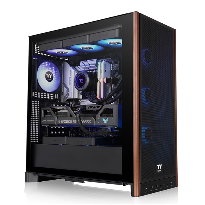 Thermaltake Geh S370 WS Midi Tower Black - Midi/Minitower - ATX, Ansicht 4