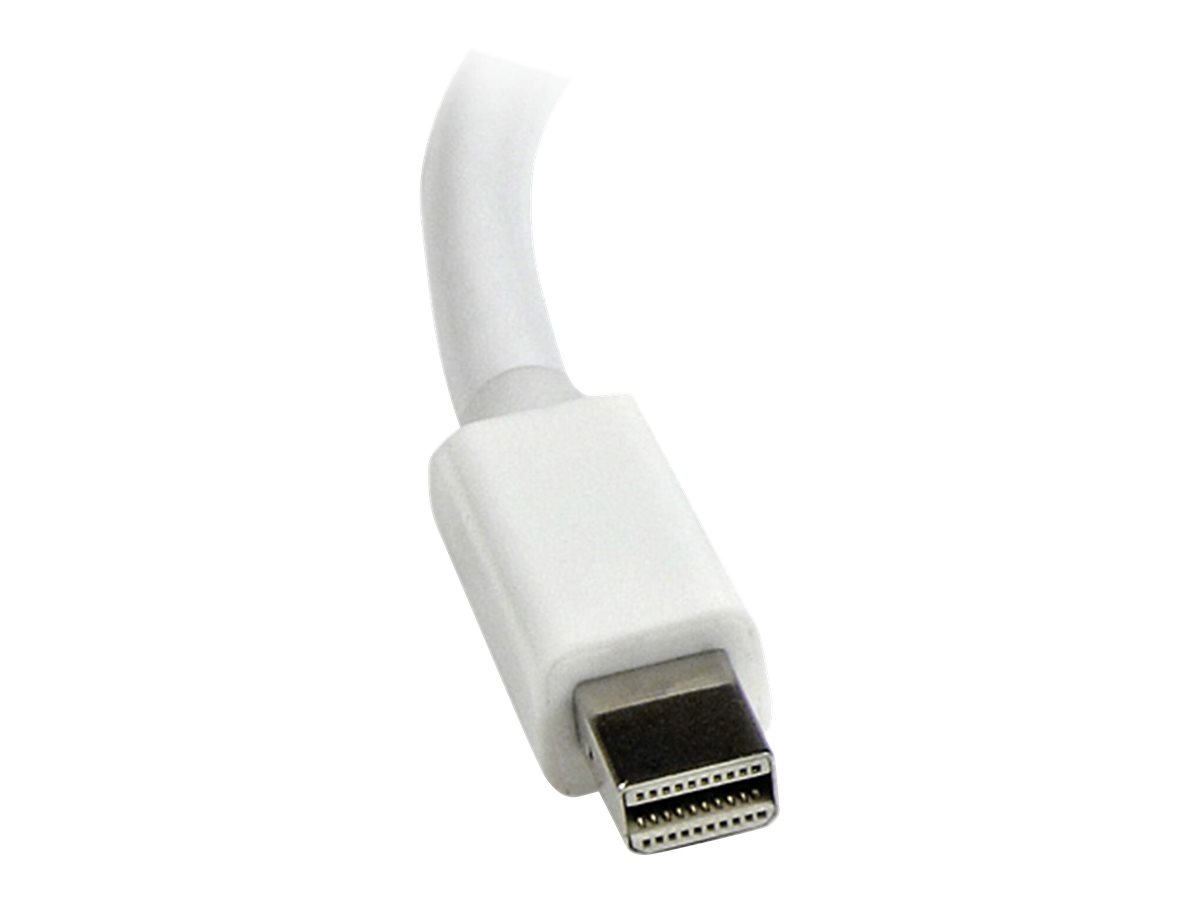 StarTech.com StarTech Mini DisplayPort to VGA Adapter - White - 1080p - Thunderbolt to VGA Monitor Adapter - Mini DP to VGA Converter (MDP2VGAW)