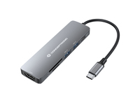 Conceptronic Adapter USB Hub- HDMI USB-C PD 1x3.0/1x2.0USB - Adapter - Digital/Daten