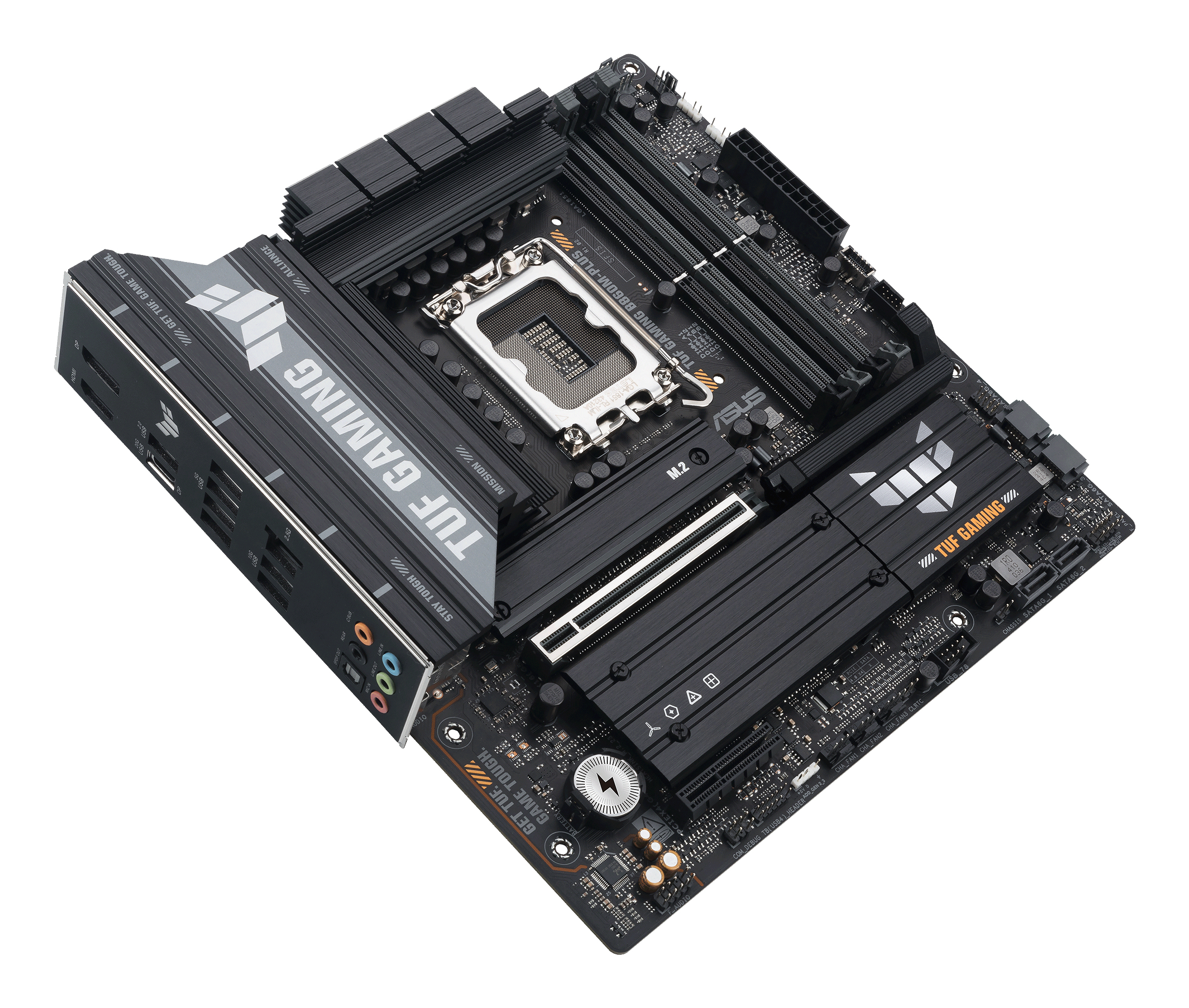 ASUS TUF GAMING B860M-PLUS - Motherboard - micro ATX - LGA1851-Sockel - B860 Chipsatz - Onboard-Grafik(CPU erforderlich), Ansicht 4