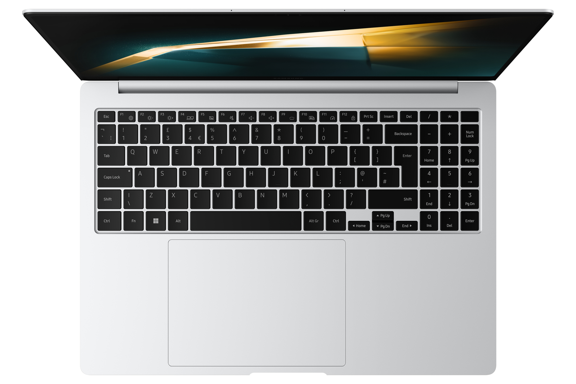 Samsung Galaxy Book4 Pro - Intel Core Ultra 7 155H - Win 11 Pro - Intel Arc Graphics - 32 GB RAM  - TL: Deutsch, QWERTZ, Ansicht 3