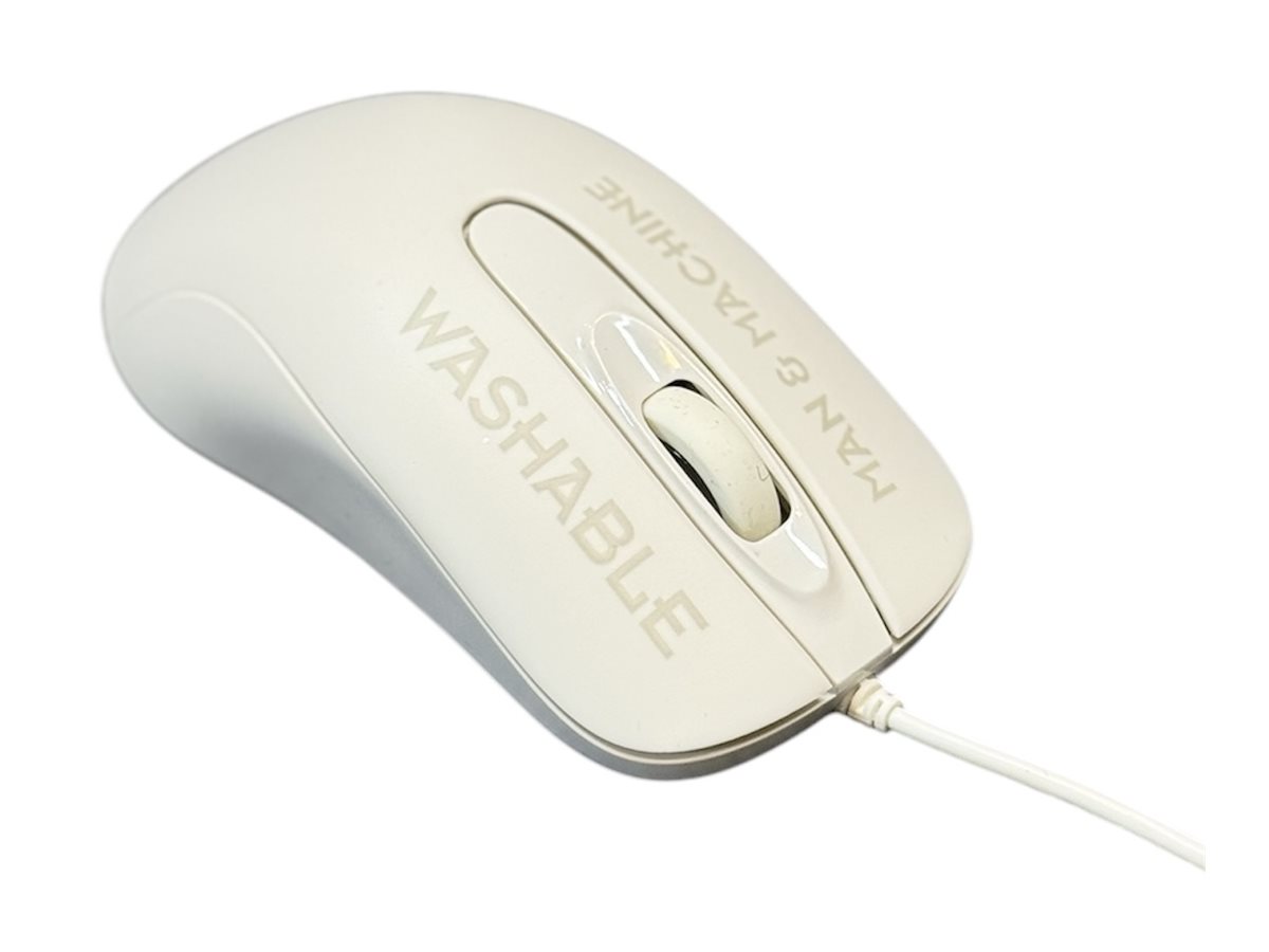 Man-Machine C Mouse - Beidhändig - Laser - USB Typ-A - 1000 DPI - Weiß, Ansicht 3