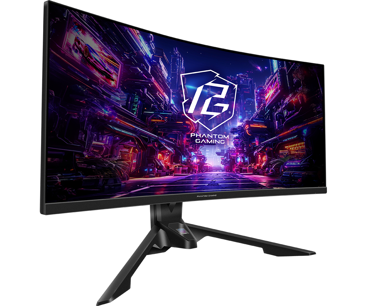 ASRock PG34QRT3A 21 9 HDMI/DP curved WQHD - Flachbildschirm (TFT/LCD) - 86,4 cm (34), Ansicht 2