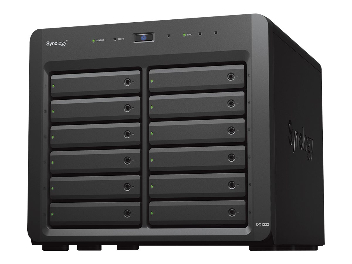 Synology DX1222 - Speichergehäuse - 12 Schächte (SATA-600)