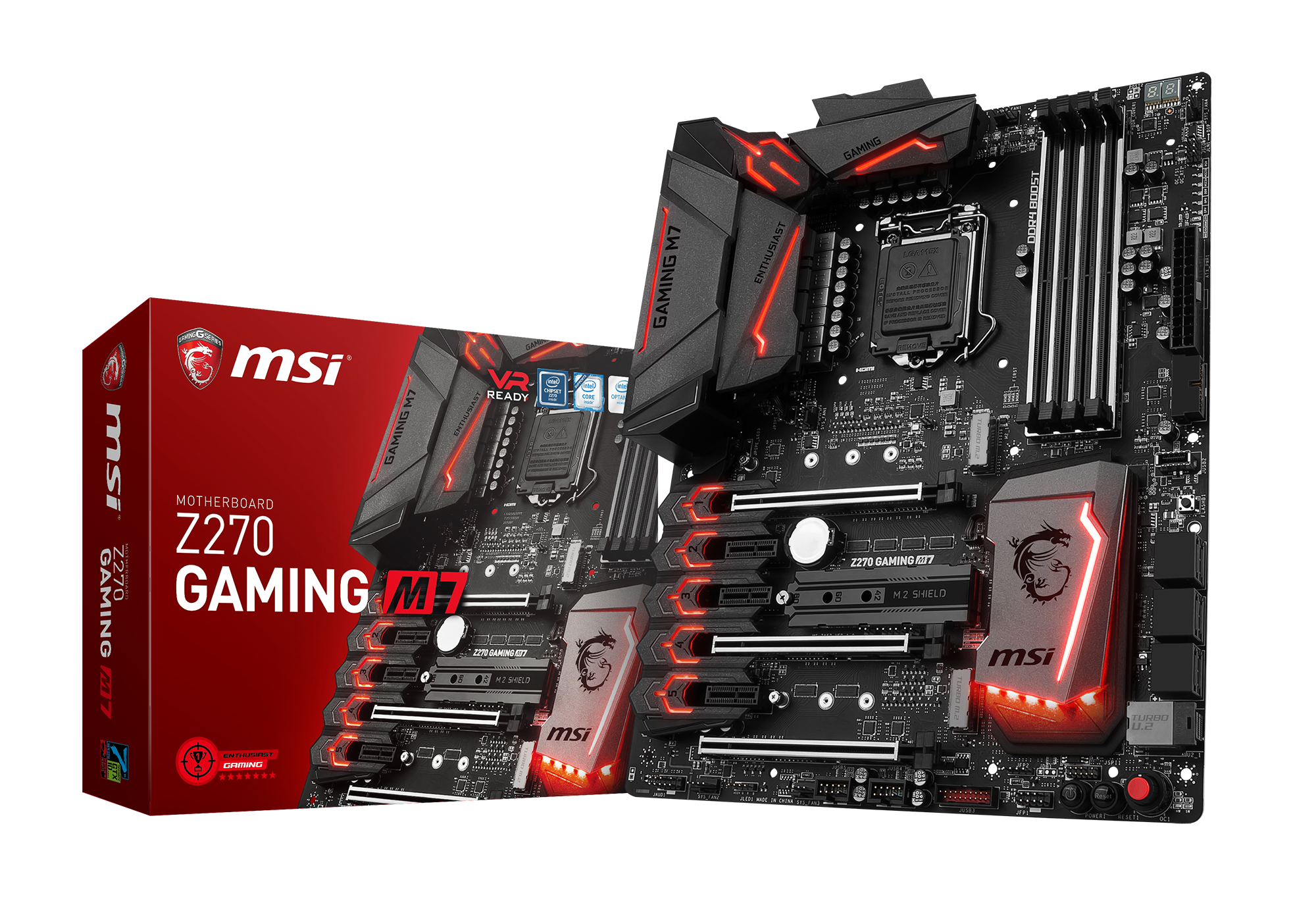 MSI Z270 GAMING M7 - Mainboard - ATX (7A57-001R) - Picture 1 of 1