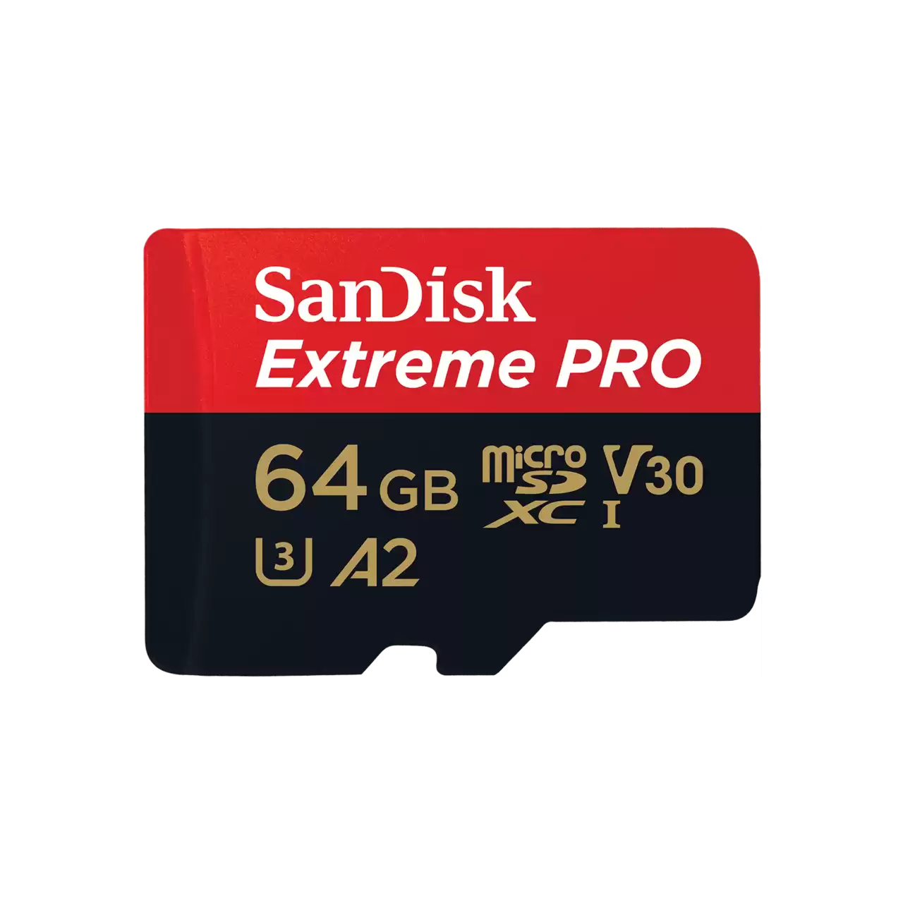 SanDisk Extreme Pro - Flash-Speicherkarte (microSDXC-an-SD-Adapter inbegriffen), Ansicht 2