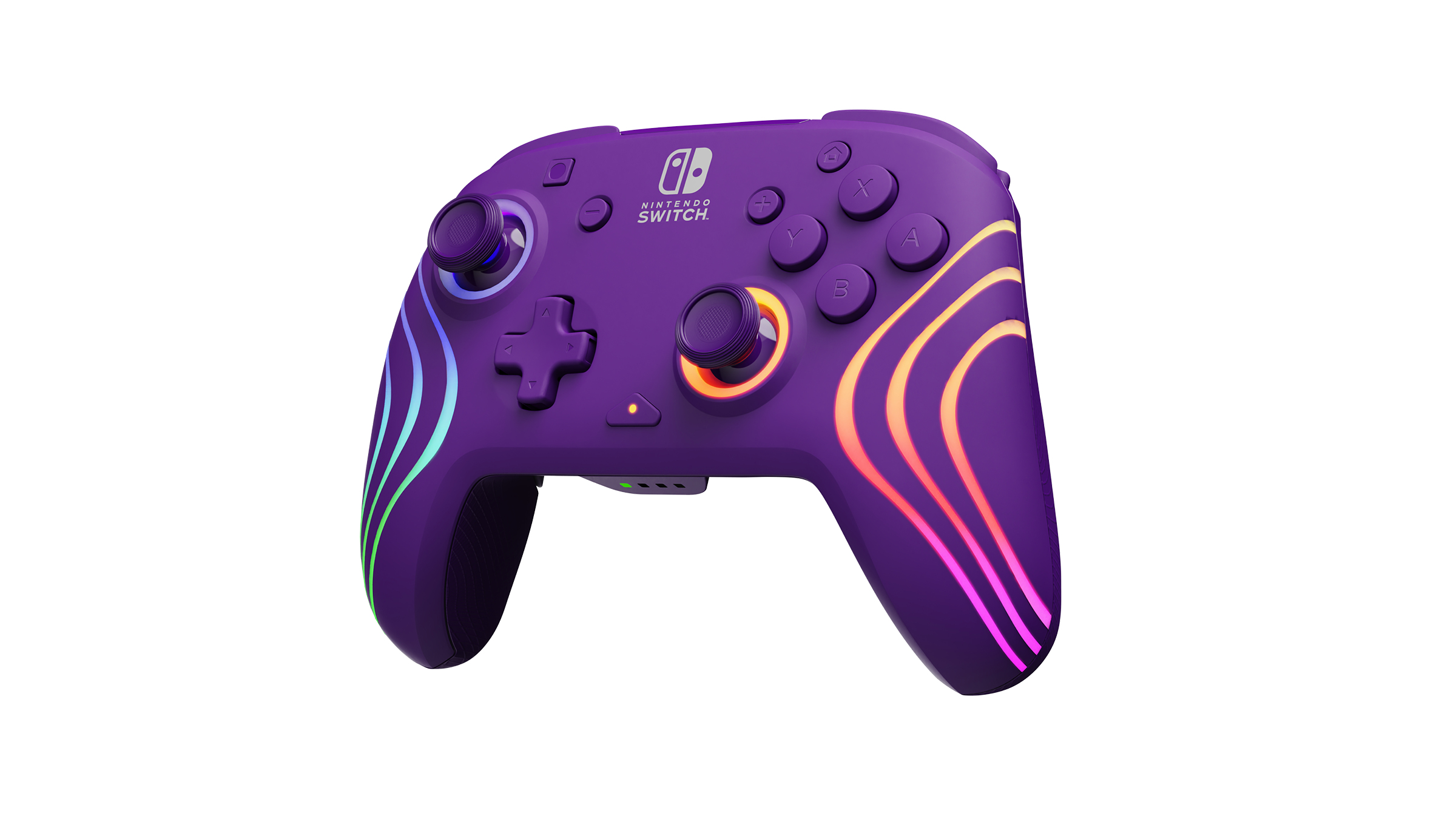 PDP Controller Afterglow Wave wireless purple Switch, Ansicht 4