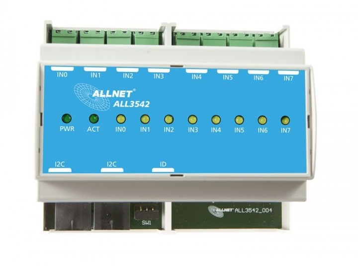 ALLNET ALL3542 Blau - Weiß Leistungsrelais, Ansicht 3