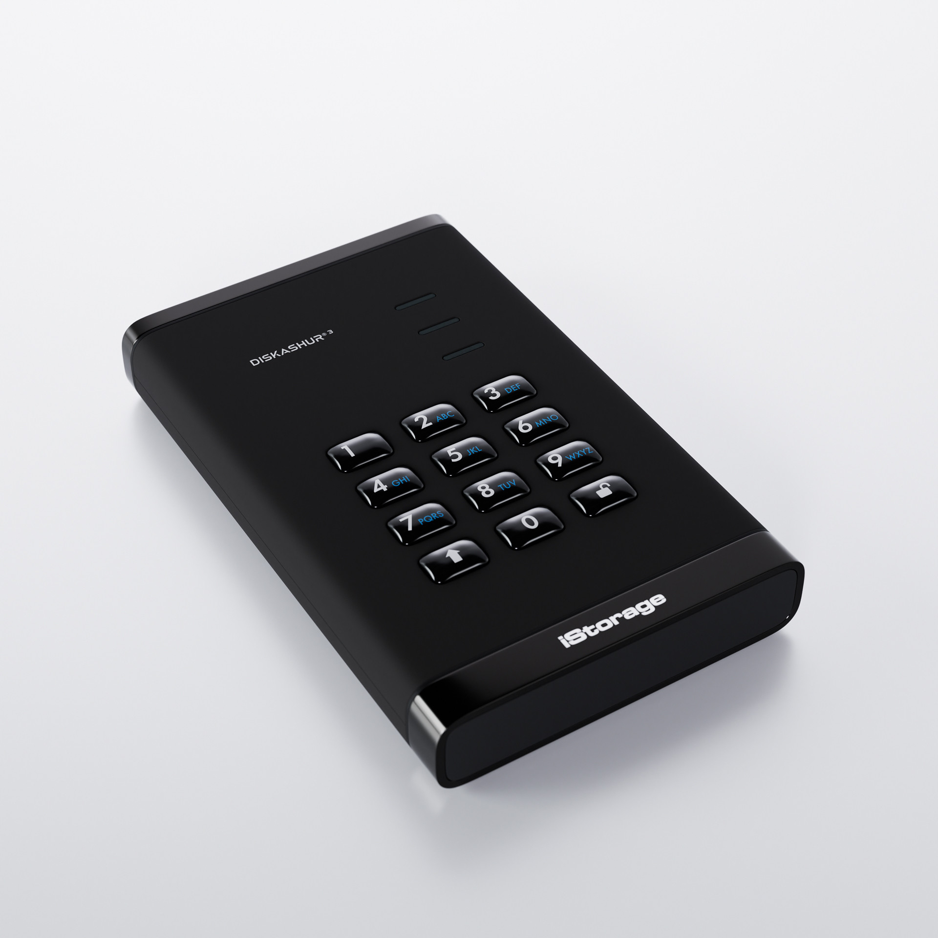 iStorage diskAshur3 4TB Black - Festplatte - 2,5, Ansicht 4