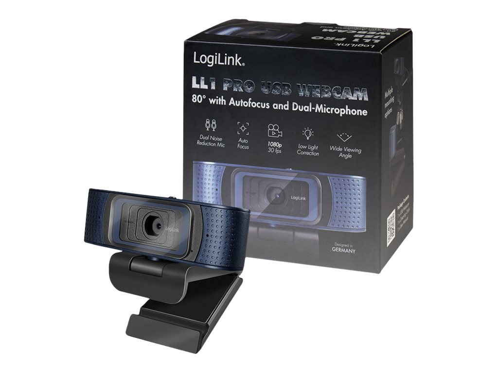 LogiLink HD Pro - Webcam - Farbe - 2 MP - 1920 x 1080