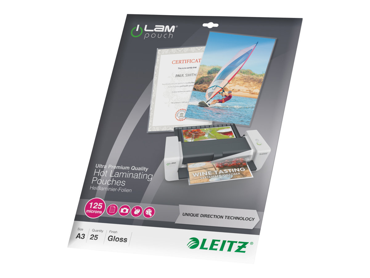 Esselte Leitz Glänzend, kristallklar - A3 (297 x 420, Ansicht 5