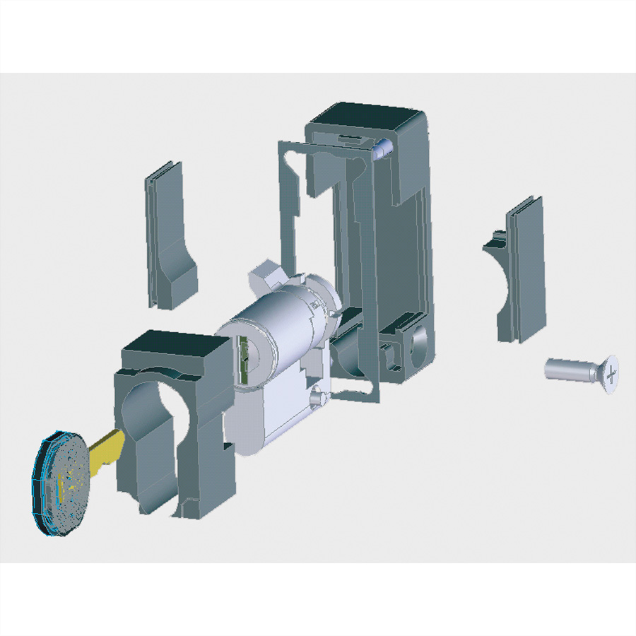 APRA apraNET Profile Half Cylinder - Profil Halbzylinder, Ansicht 2