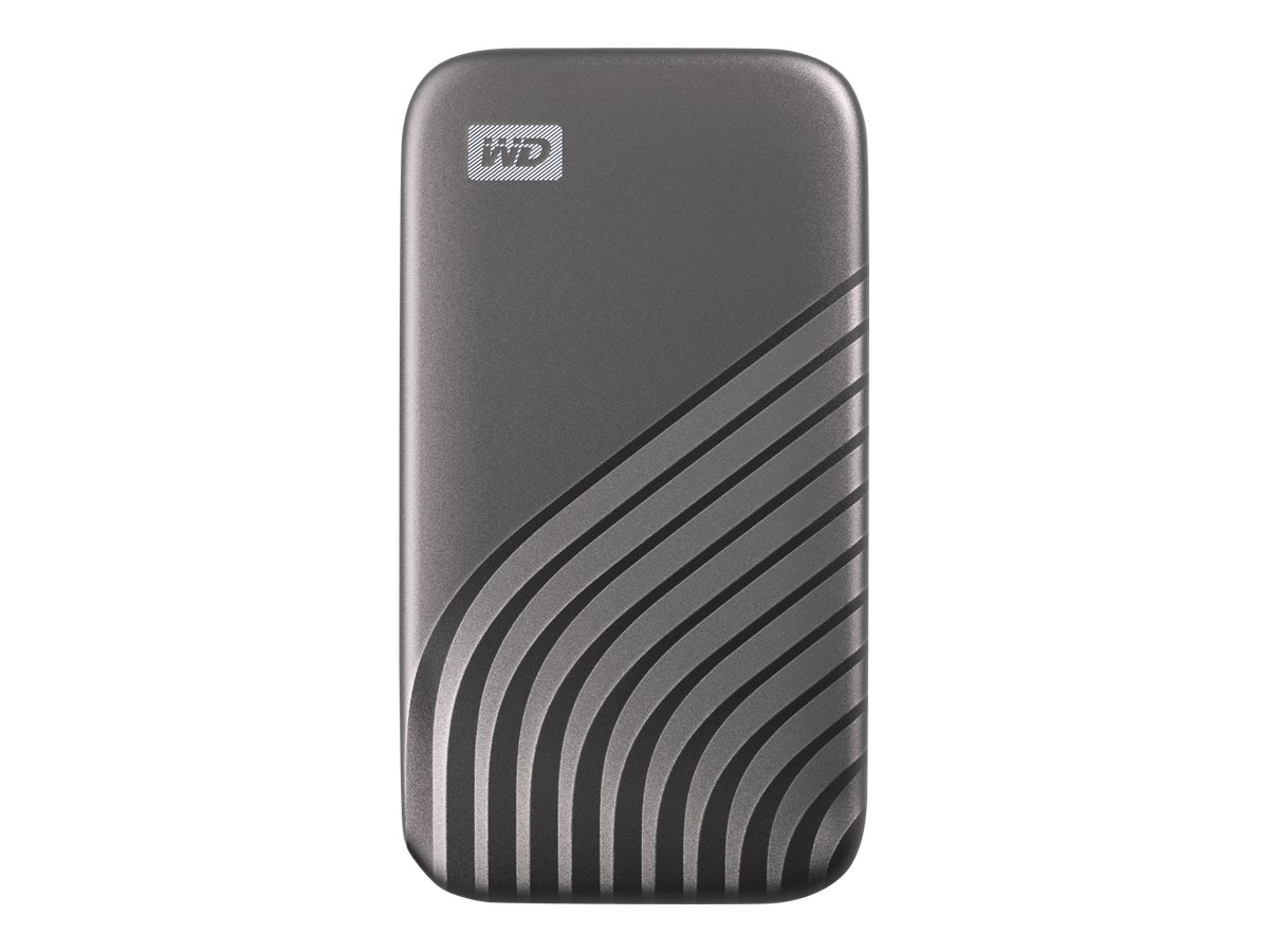 WD My Passport SSD WDBAGF5000AGY - SSD - verschlüsselt - 500 GB - extern (tragbar), Ansicht 4