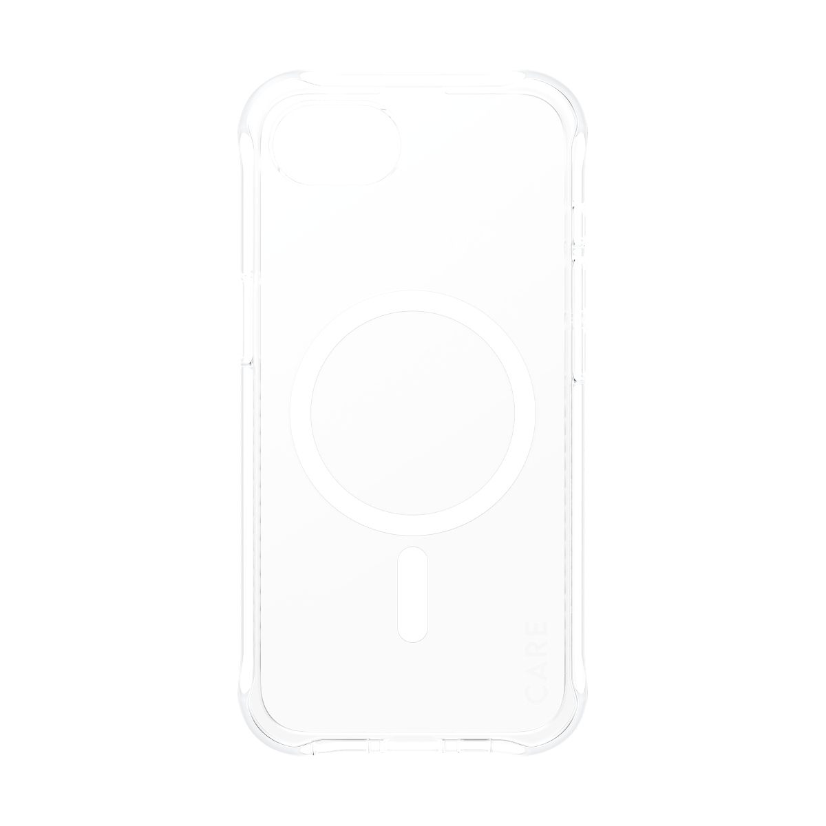PanzerGlass CARE - iPhone 16e Case - kompatibel mit MagSafe - Thermoplastisches Polyurethan (TPU) - Weiß, Ansicht 4