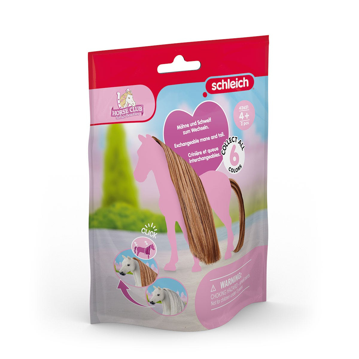Schleich HORSE CLUB Sofia’s Beauties Haare Beauty Horses Choco - Spielzeugfiguren-Frisur - 3 Jahr(e) - Schokolade, Ansicht 3