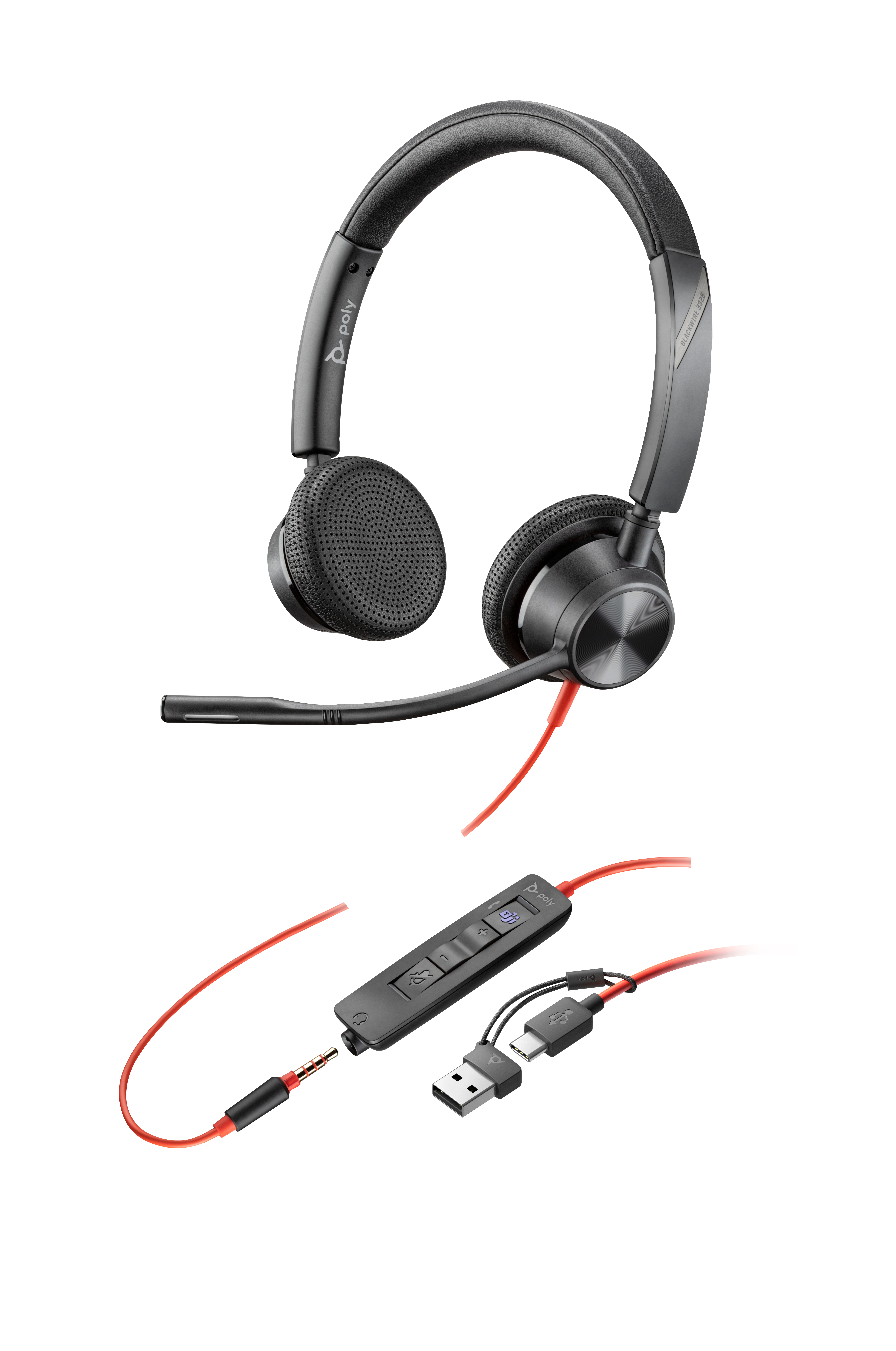 HP Poly Blackwire 3325 - Blackwire 3300 series - Headset, Ansicht 2