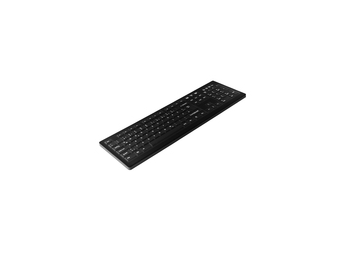 Active Key AK-C8100 - Volle Größe (100%) - Kabelgebunden - USB - Membran Key Switch - QWERTZ - Schwarz